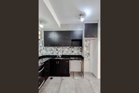 Studio à venda com 32m², 1 quarto e sem vagaCozinha