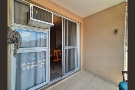 Varanda  de apartamento à venda com 2 quartos, 66m² em Recreio dos Bandeirantes, Rio de Janeiro