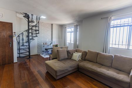 Sala 1 de apartamento à venda com 4 quartos, 186m² em Santa Efigênia, Belo Horizonte