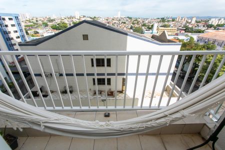 Varanda da Sala  de apartamento para alugar com 3 quartos, 79m² em Vila Carmosina, São Paulo
