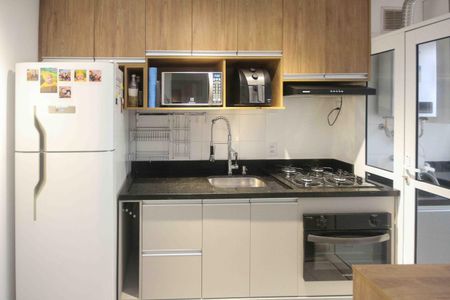 Cozinha de apartamento à venda com 2 quartos, 35m² em Vila Tolstoi, São Paulo