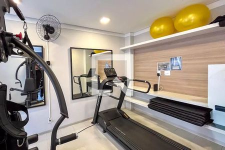 Apartamento para alugar com 34m², 2 quartos e sem vaga Apartamento para alugar com 34m², 2 quartos e sem vagaAcademia