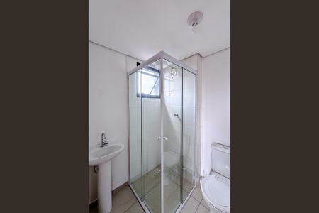 Banheiro de apartamento para alugar com 1 quarto, 26m² em Belenzinho, São Paulo