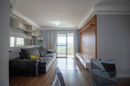 Sala de apartamento à venda com 3 quartos, 92m² em Jardim Henriqueta, Taboão da Serra