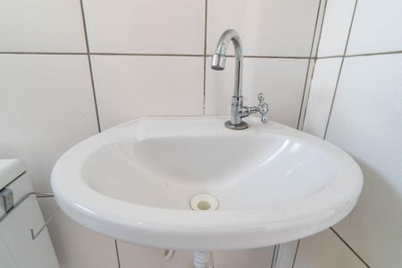 Banheiro de apartamento para alugar com 1 quarto, 25m² em Jardim Oriental, São Paulo