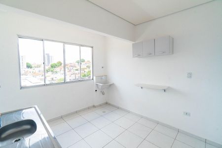 Cozinha e Área de Serviço de apartamento para alugar com 1 quarto, 25m² em Jardim Oriental, São Paulo