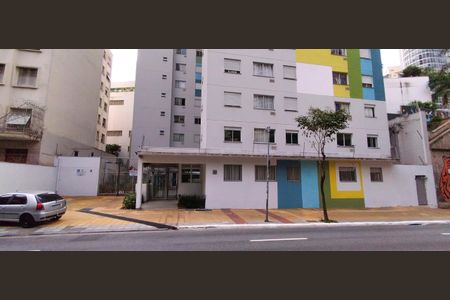 Apartamento para alugar com 34m², 1 quarto e sem vagaFachada