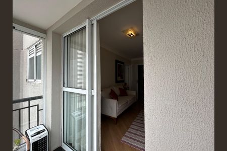 Varanda da Sala de apartamento para alugar com 2 quartos, 53m² em Vila Cruz das Almas, São Paulo