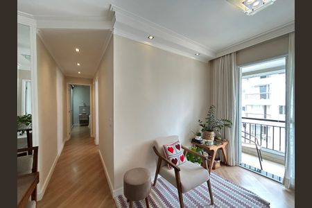 Sala de apartamento para alugar com 2 quartos, 53m² em Vila Cruz das Almas, São Paulo