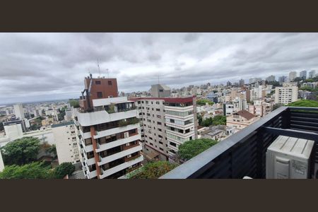 Vista  de kitnet/studio para alugar com 1 quarto, 25m² em Mont’Serrat, Porto Alegre