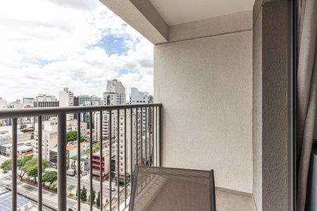 Varanda do Studio de kitnet/studio para alugar com 1 quarto, 39m² em Consolação, São Paulo