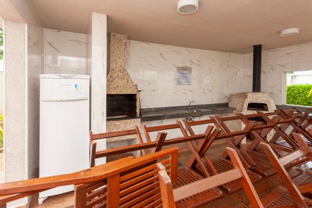 Apartamento para alugar com 81m², 3 quartos e 2 vagasÁrea comum - Churrasqueira