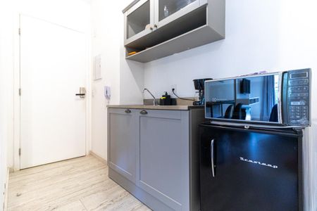 Studio à venda com 26m², 1 quarto e sem vagaCozinha