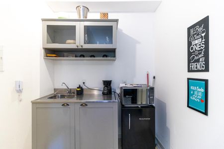 Studio à venda com 26m², 1 quarto e sem vagaCozinha