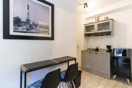 Studio à venda com 26m², 1 quarto e sem vagaCozinha
