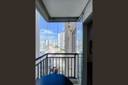 Varanda da Sala de apartamento para alugar com 1 quarto, 45m² em Brás, São Paulo