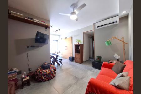 Sala  de apartamento à venda com 2 quartos, 70m² em Flamengo, Rio de Janeiro