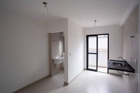 Sala/Cozinha de apartamento à venda com 1 quarto, 32m² em Centro, Diadema