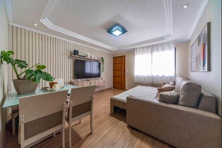 Sala de apartamento à venda com 2 quartos, 92m² em Parque Sao Vicente, Santo André