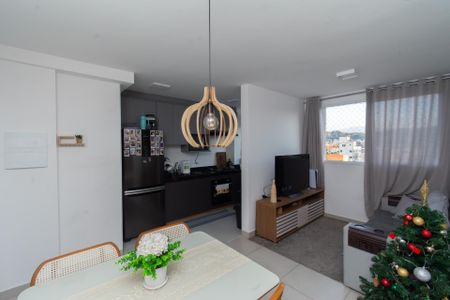 Sala de apartamento à venda com 2 quartos, 57m² em Diamante, Belo Horizonte