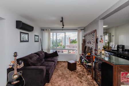 Sala de apartamento à venda com 1 quarto, 46m² em Jardim Botânico, Porto Alegre