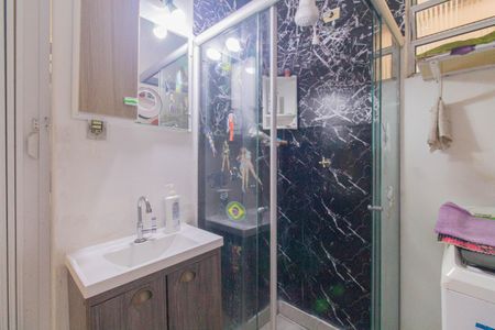 Banheiro de apartamento à venda com 1 quarto, 45m² em Santa Cecilia, São Paulo