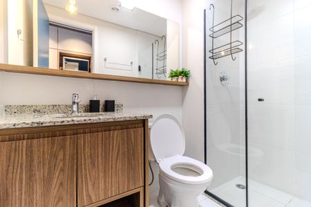 Studio para alugar com 24m², 1 quarto e sem vagaBanheiro