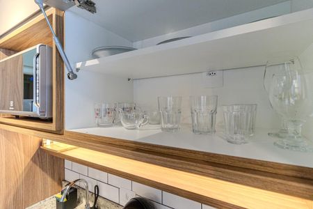 Studio para alugar com 24m², 1 quarto e sem vagaCozinha