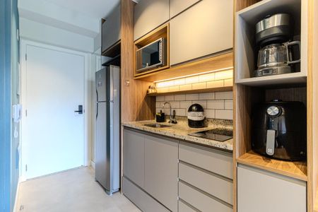 Studio para alugar com 24m², 1 quarto e sem vagaCozinha