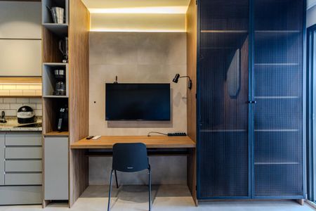 Studio de kitnet/studio para alugar com 1 quarto, 24m² em Santa Ifigênia, São Paulo