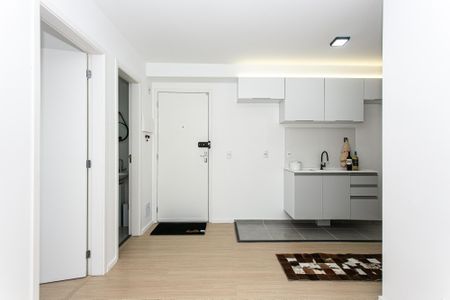 Sala de apartamento para alugar com 2 quartos, 34m² em Chácara Seis de Outubro, São Paulo