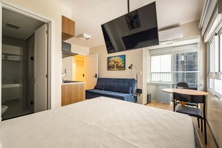 Studio de kitnet/studio para alugar com 1 quarto, 20m² em Pinheiros, São Paulo