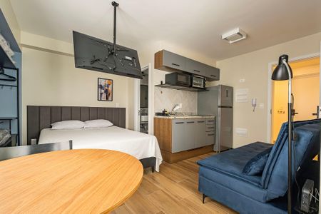 Studio de kitnet/studio para alugar com 1 quarto, 20m² em Pinheiros, São Paulo