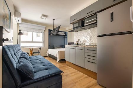 Studio de kitnet/studio para alugar com 1 quarto, 20m² em Pinheiros, São Paulo