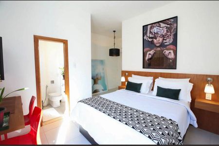 Studio: sala/quarto de apartamento à venda com 1 quarto, 25m² em Copacabana, Rio de Janeiro