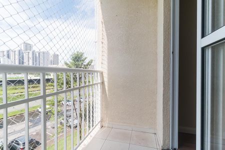 Sacada da Sala de apartamento para alugar com 2 quartos, 54m² em Botujuru, Mogi das Cruzes