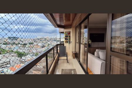 Varanda de apartamento à venda com 4 quartos, 185m² em Rudge Ramos, São Bernardo do Campo