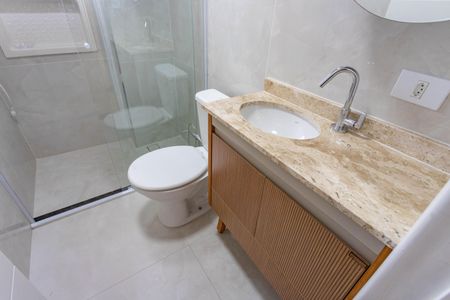 Apartamento para alugar com 90m², 2 quartos e 1 vagaBanheiro social 