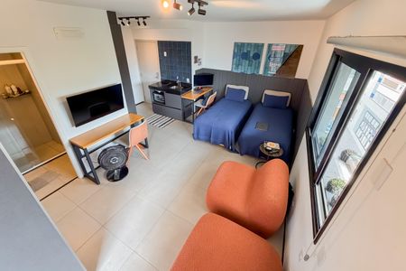 Studio para alugar com 42m², 1 quarto e sem vagaStudio