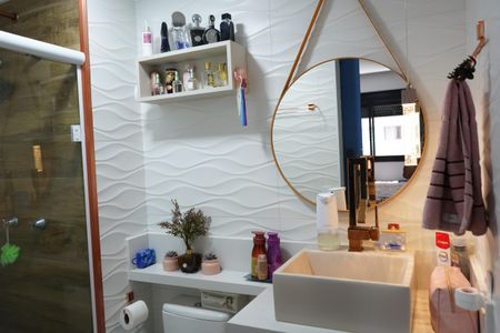 Apartamento à venda com 57m², 2 quartos e 1 vagaBanheiro da Suíte