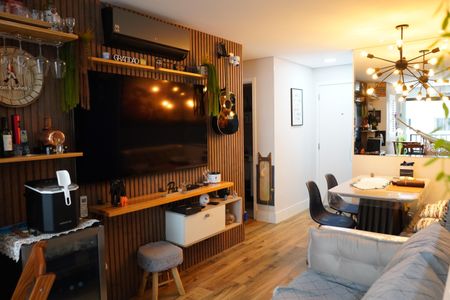 Sala de apartamento à venda com 2 quartos, 57m² em Brás, São Paulo