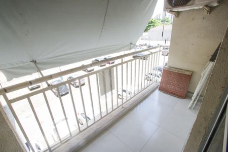 Varanda da Sala de apartamento à venda com 2 quartos, 52m² em Taquara, Rio de Janeiro