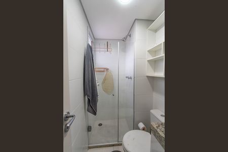 Apartamento para alugar com 62m², 2 quartos e 1 vagaBanheiro da suíte 