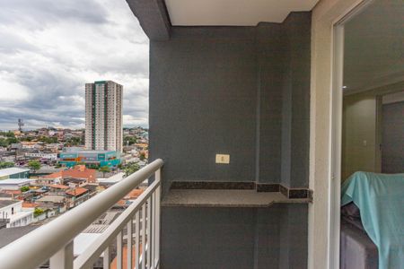 Varanda da sala  de apartamento para alugar com 2 quartos, 62m² em Centro, Diadema