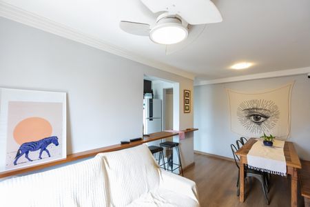 Sala de apartamento à venda com 3 quartos, 75m² em Vila Rossi Borghi E Siqueira, Campinas