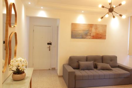 Sala de apartamento para alugar com 2 quartos, 114m² em Ponta da Praia, Santos