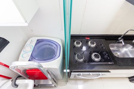 Apartamento para alugar com 40m², 1 quarto e 1 vagaCozinha e Área de Serviço