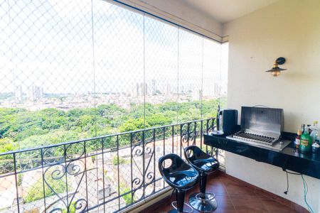 Sacada da Sala de apartamento para alugar com 3 quartos, 100m² em Vila Monte Alegre, São Paulo