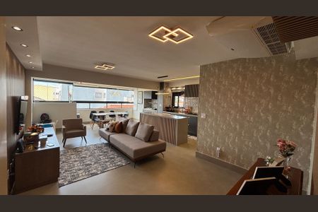 Sala - Sala de Jantar  de apartamento à venda com 3 quartos, 125m² em Vila Santa Teresa, Santo André