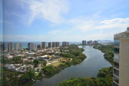 Vista da Varanda de apartamento para alugar com 2 quartos, 90m² em Barra da Tijuca, Rio de Janeiro